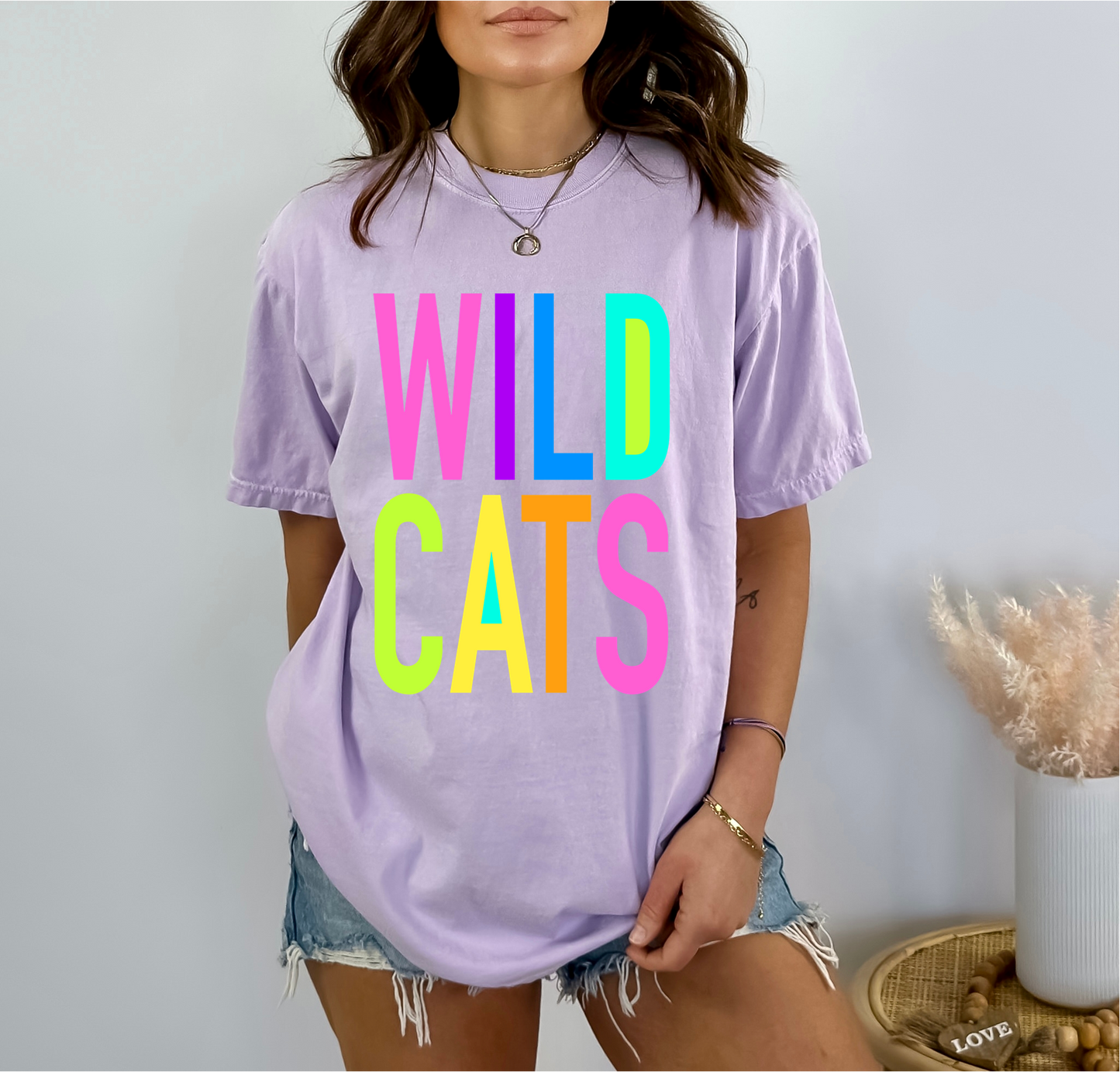 Neon Mascot Tee