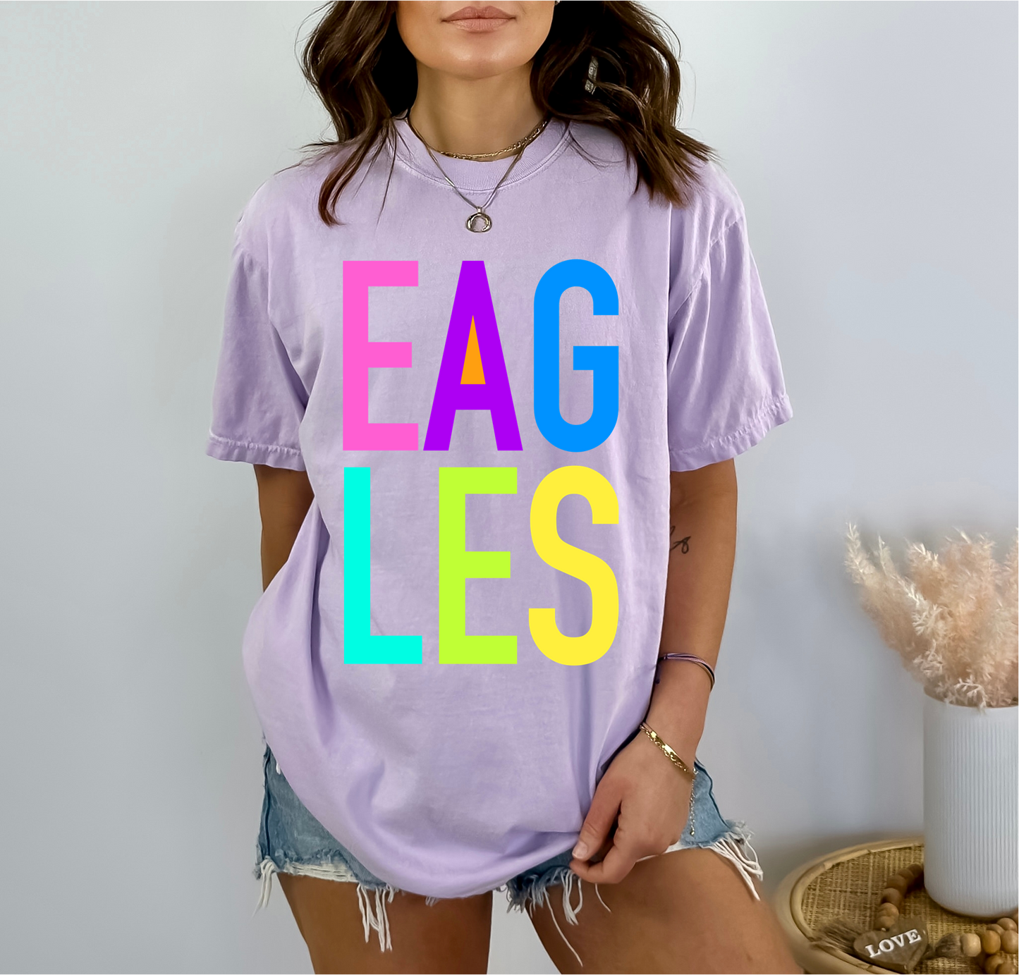 Neon Mascot Tee