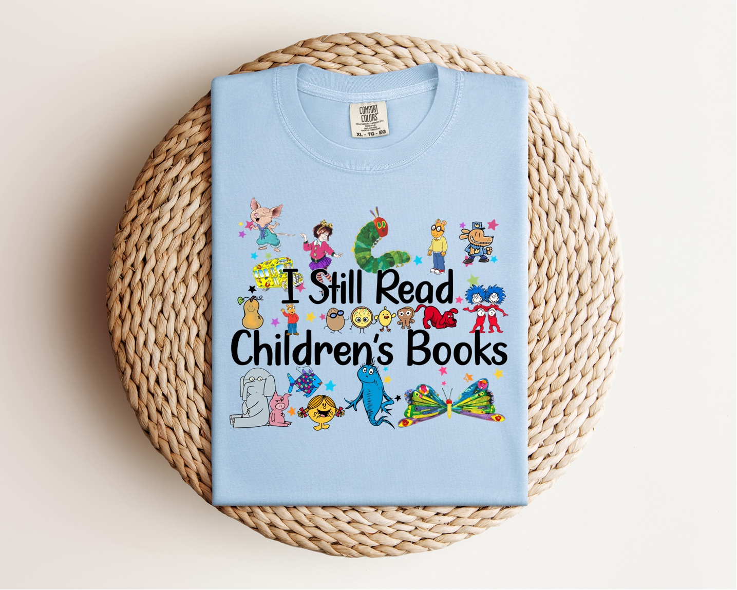 "I Still Read Children's Books" Tee