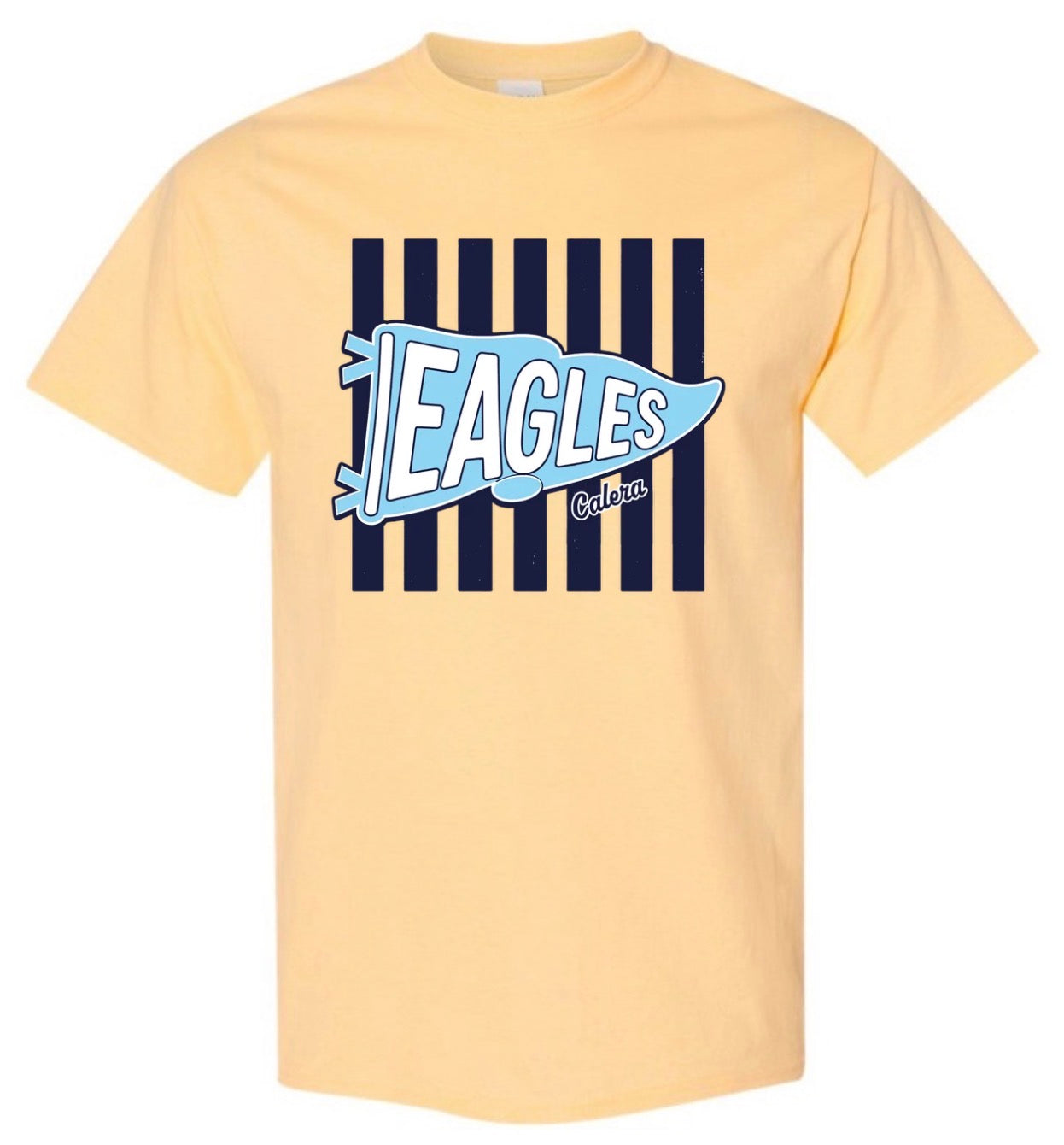 Eagles pennate yellow Gildan Tee