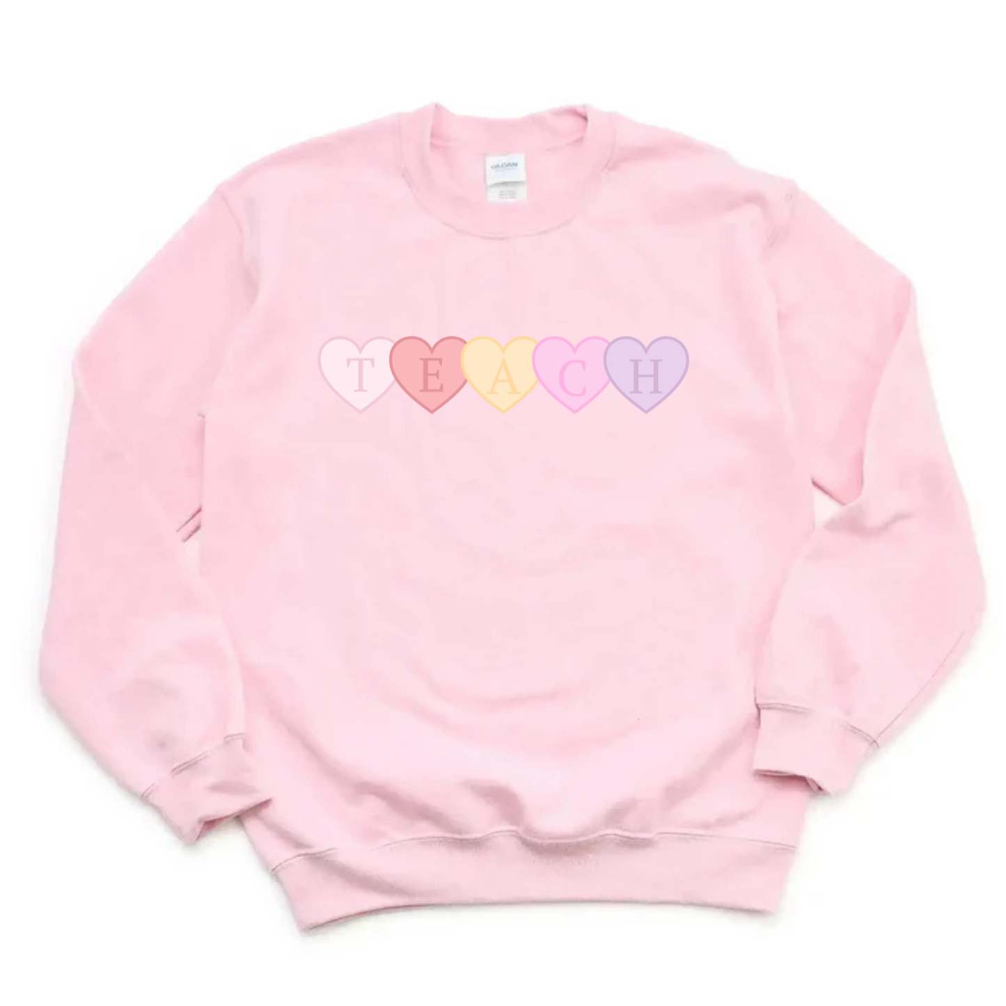 “Teach” Valentines Sweatshirt