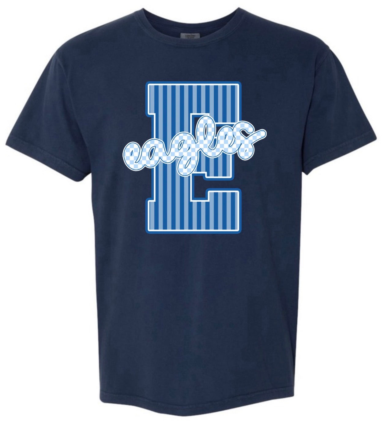 E is for Eagles Navy Tee