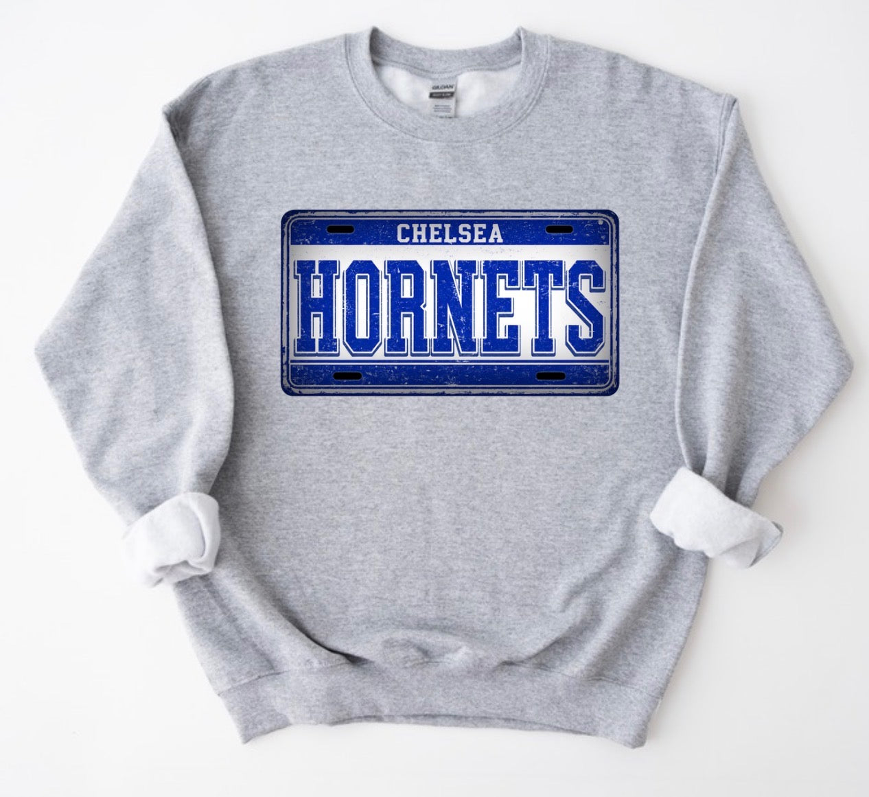 Chelsea Hornets License Plate Sweatshirt