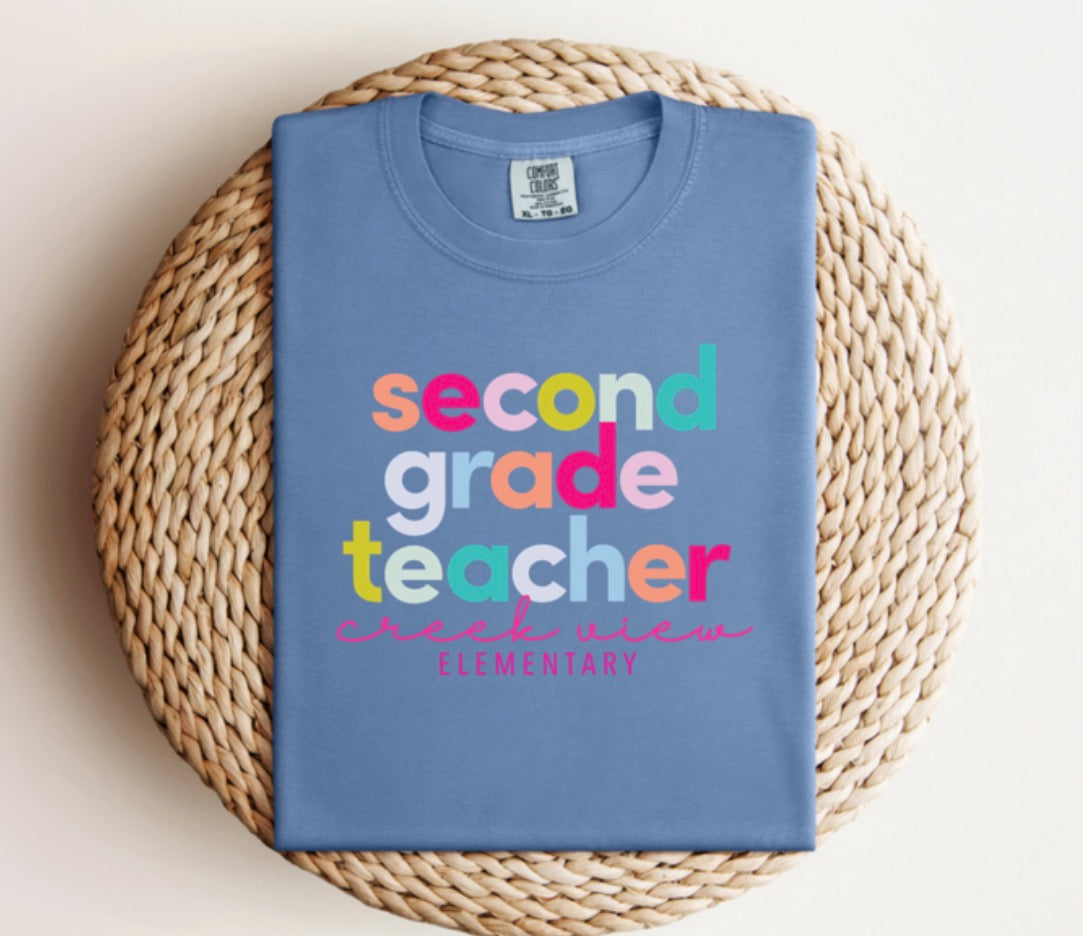 Creek View 2nd Grade Tee