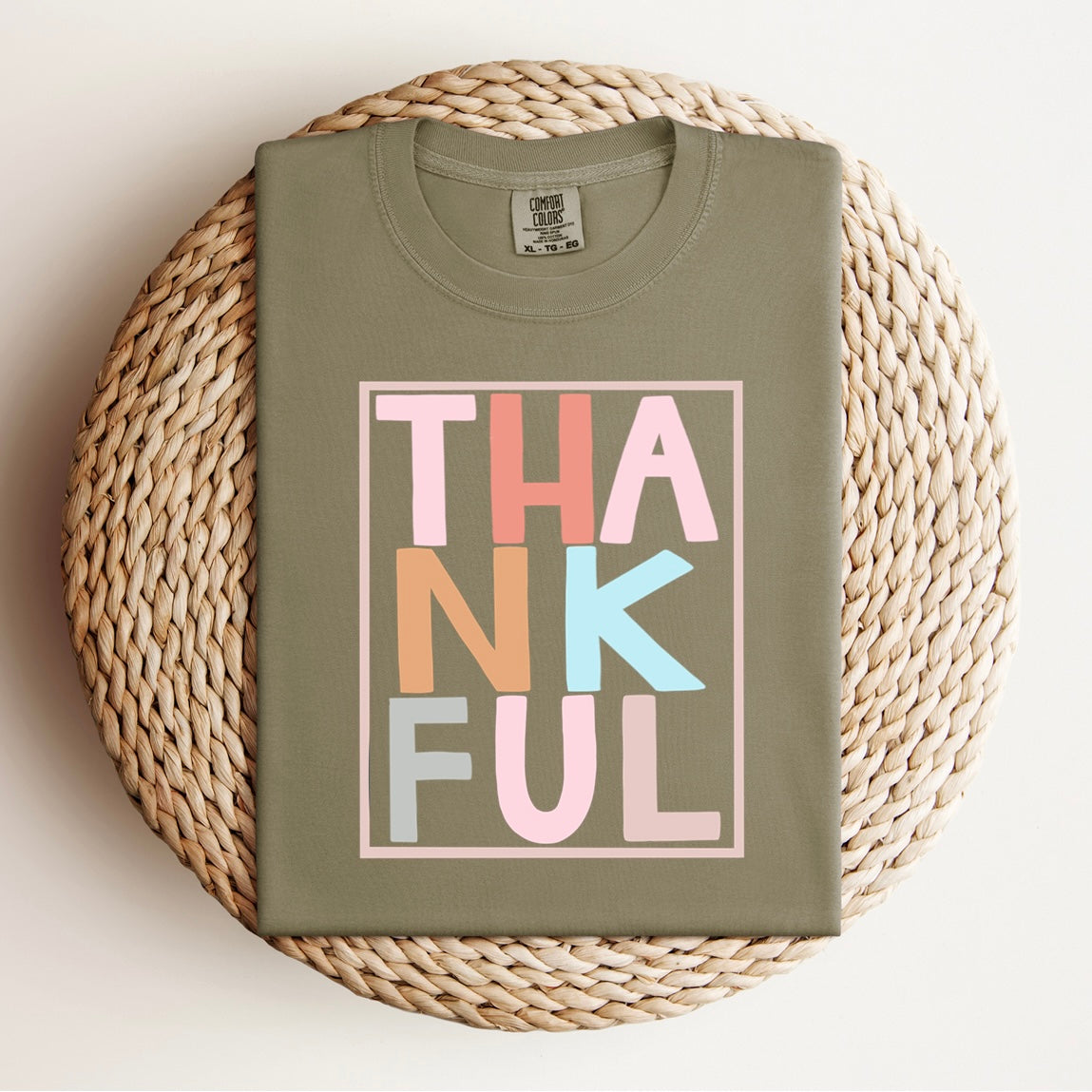 “Thankful” Girly Tee