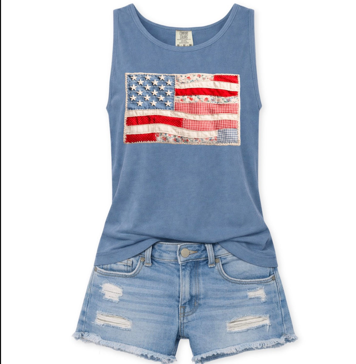 Freedom quilt Tank