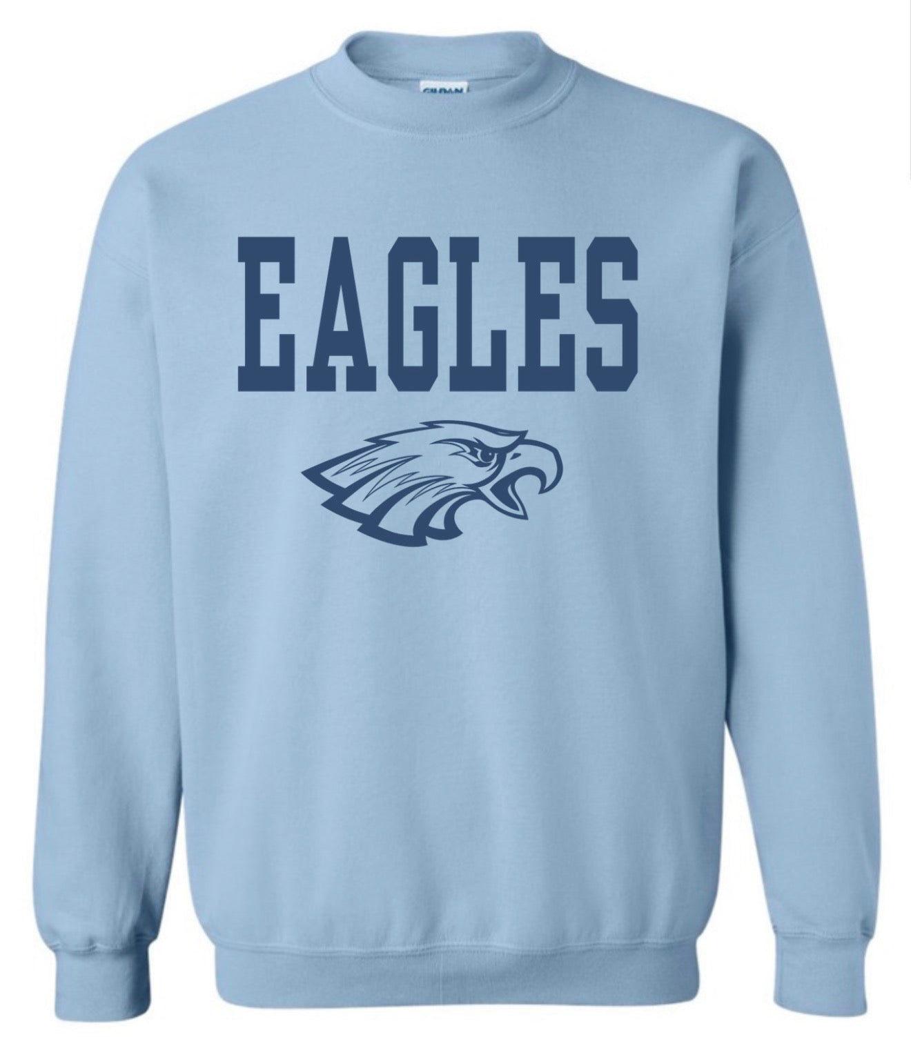 Eagles mascot blue Sweatshirt