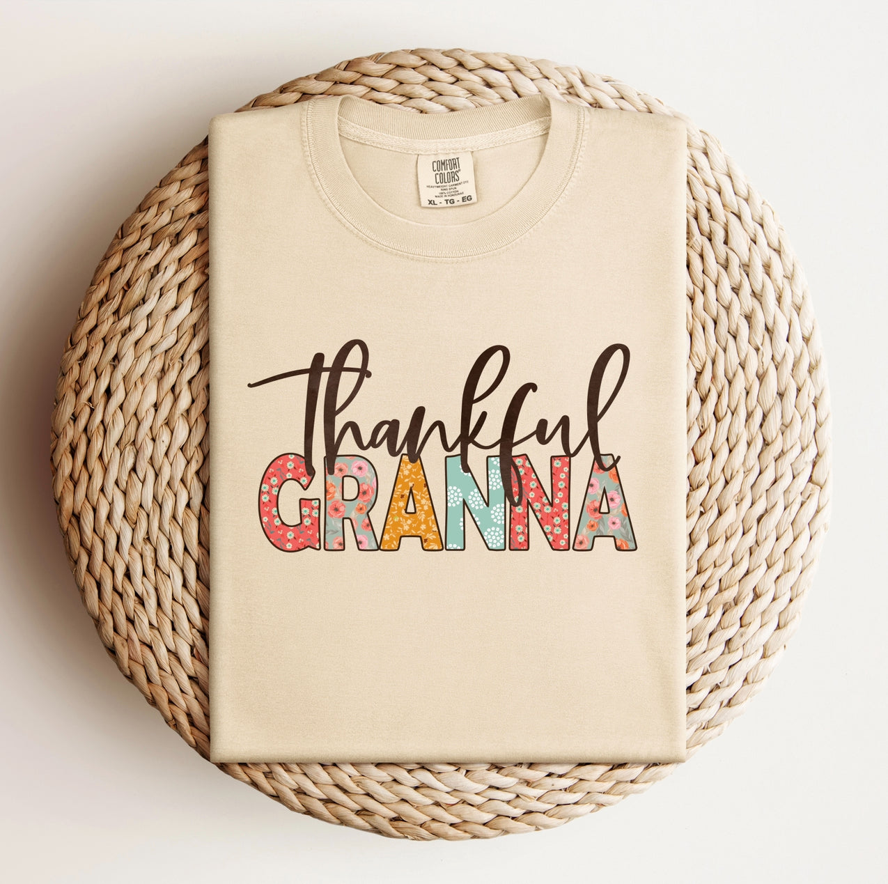 “Thankful” Custom Tee