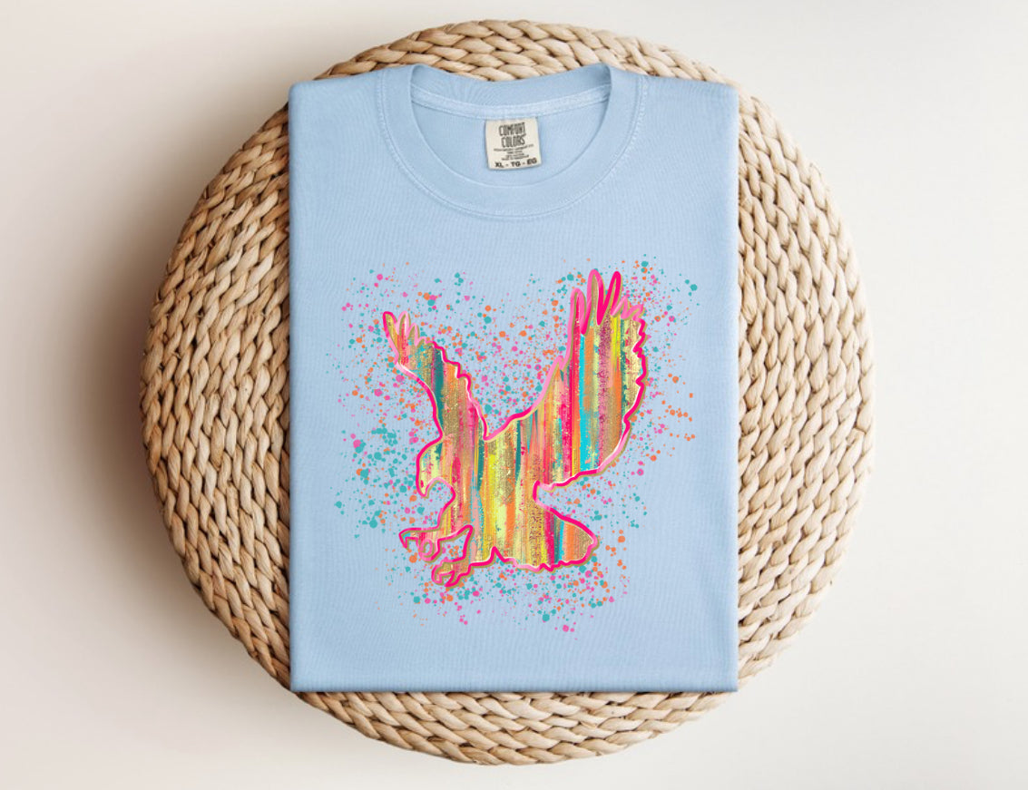 “Watercolor Eagles” Tee