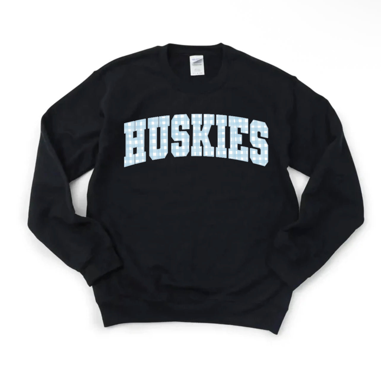 Huskies Varsity Gingham Sweatshirt