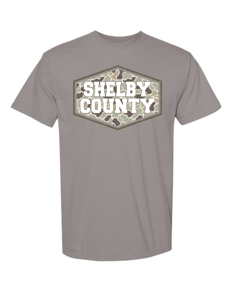 Shelby County Camo Tee