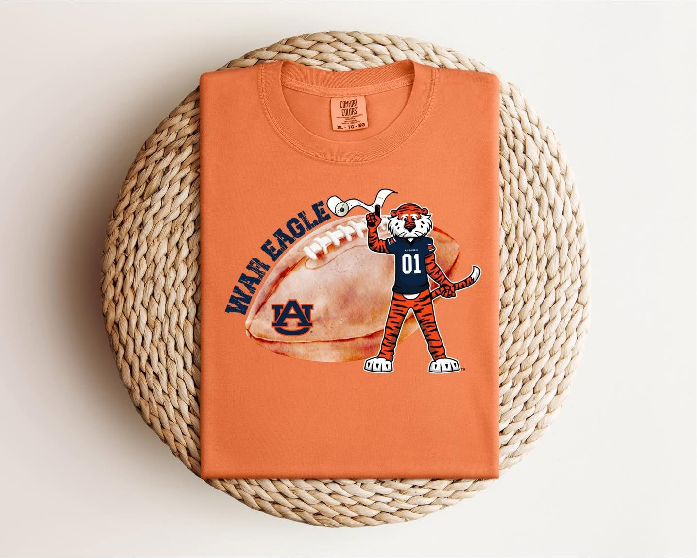 Aubie Football Tee