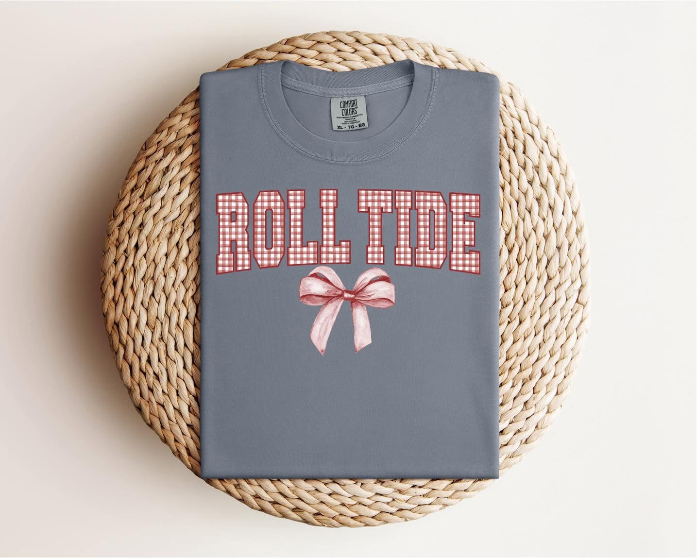 Roll Tide Gingham Tee