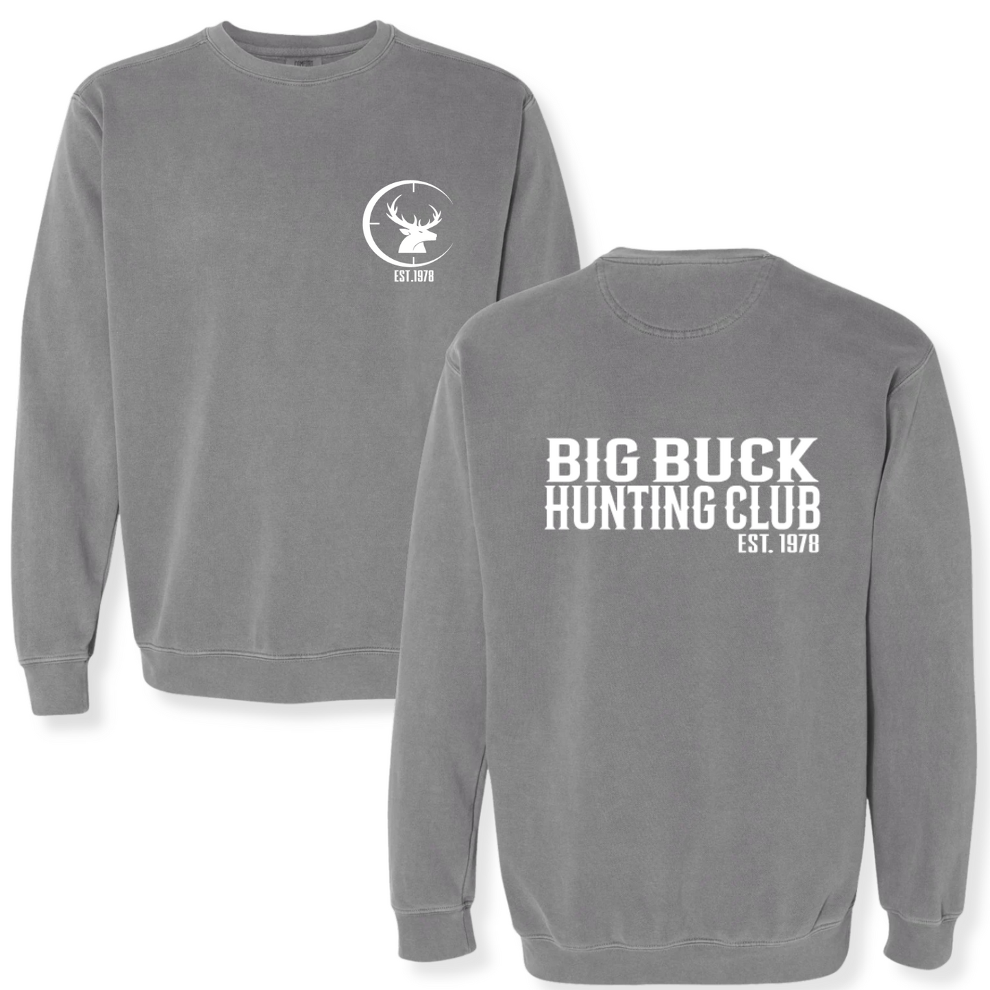 Big Buck Double Sided Sweatshirt