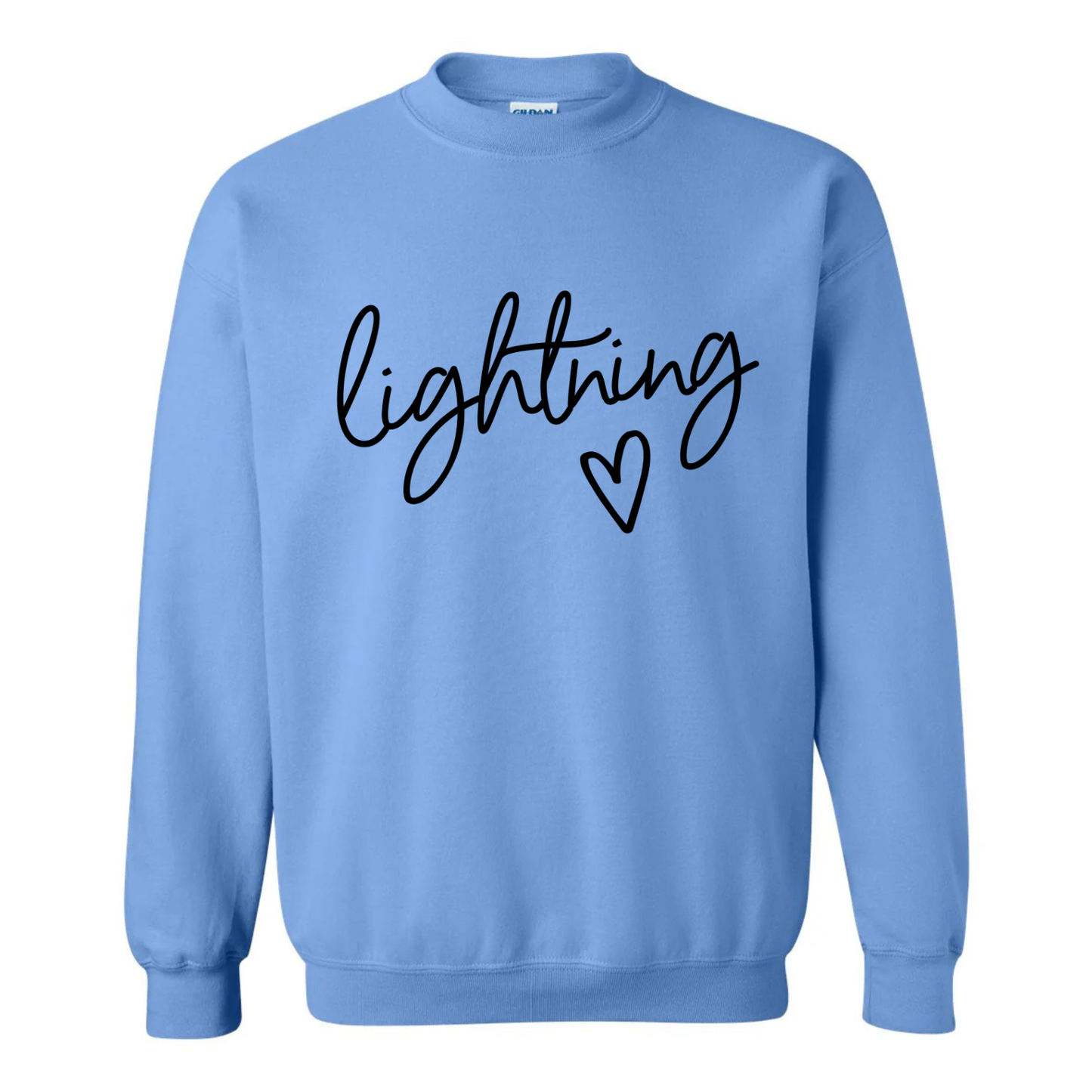 “Lightning” Script Sweatshirt