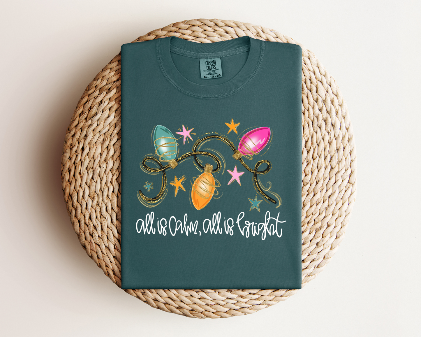 “All is calm, all is bright” Tee