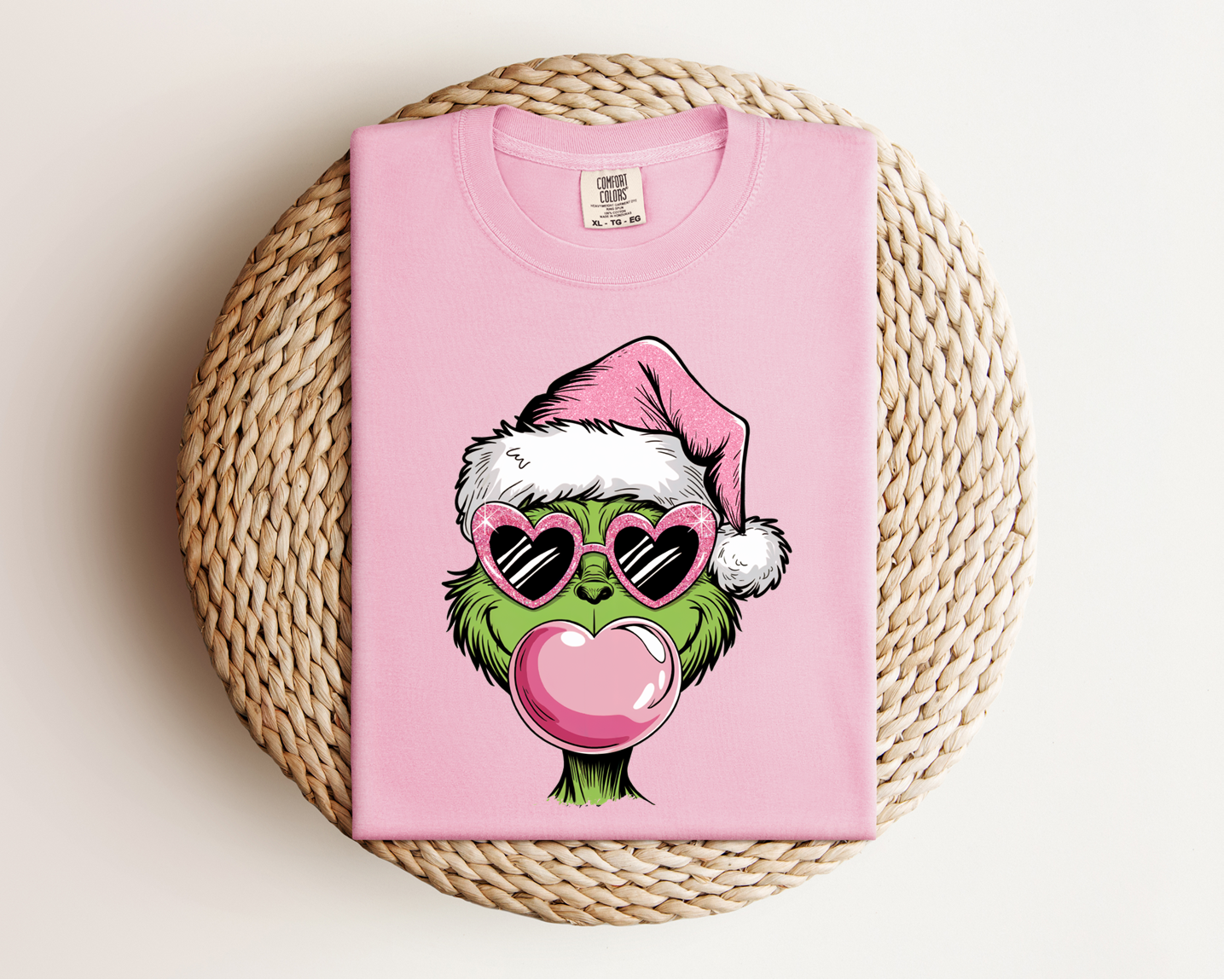 Bubblegum Grinch Tee