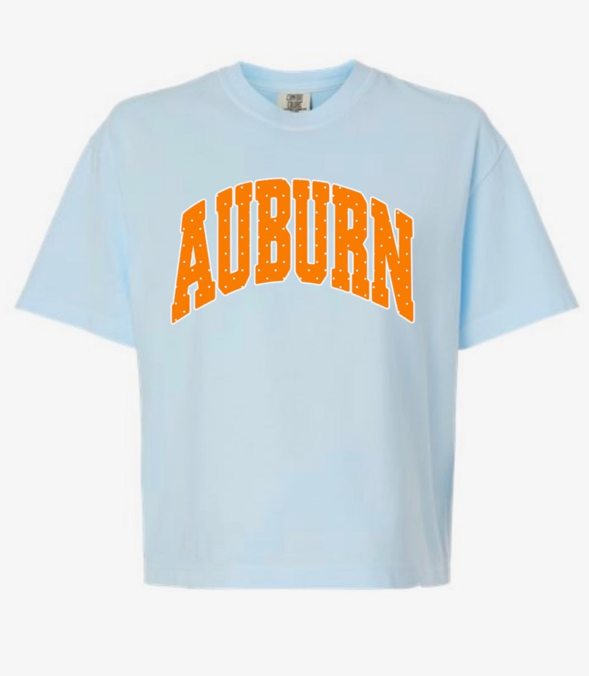 Auburn Polka Dot Boxy Tee