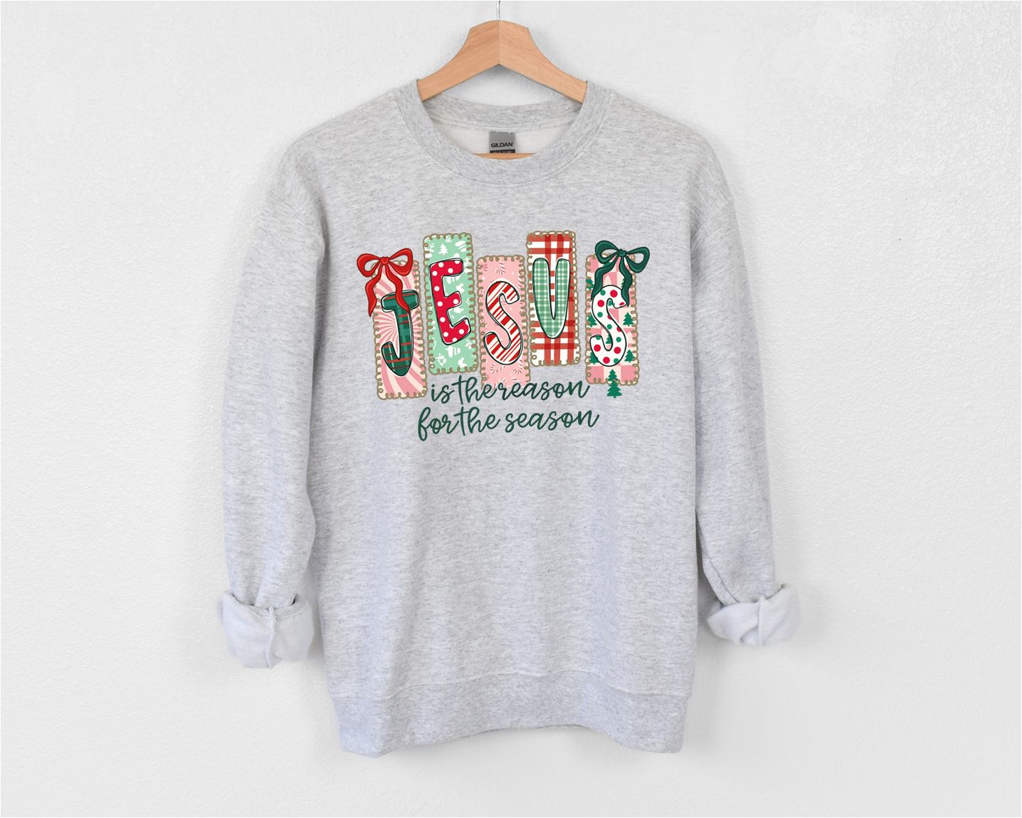 “Jesus is the reason” Sweatshirt