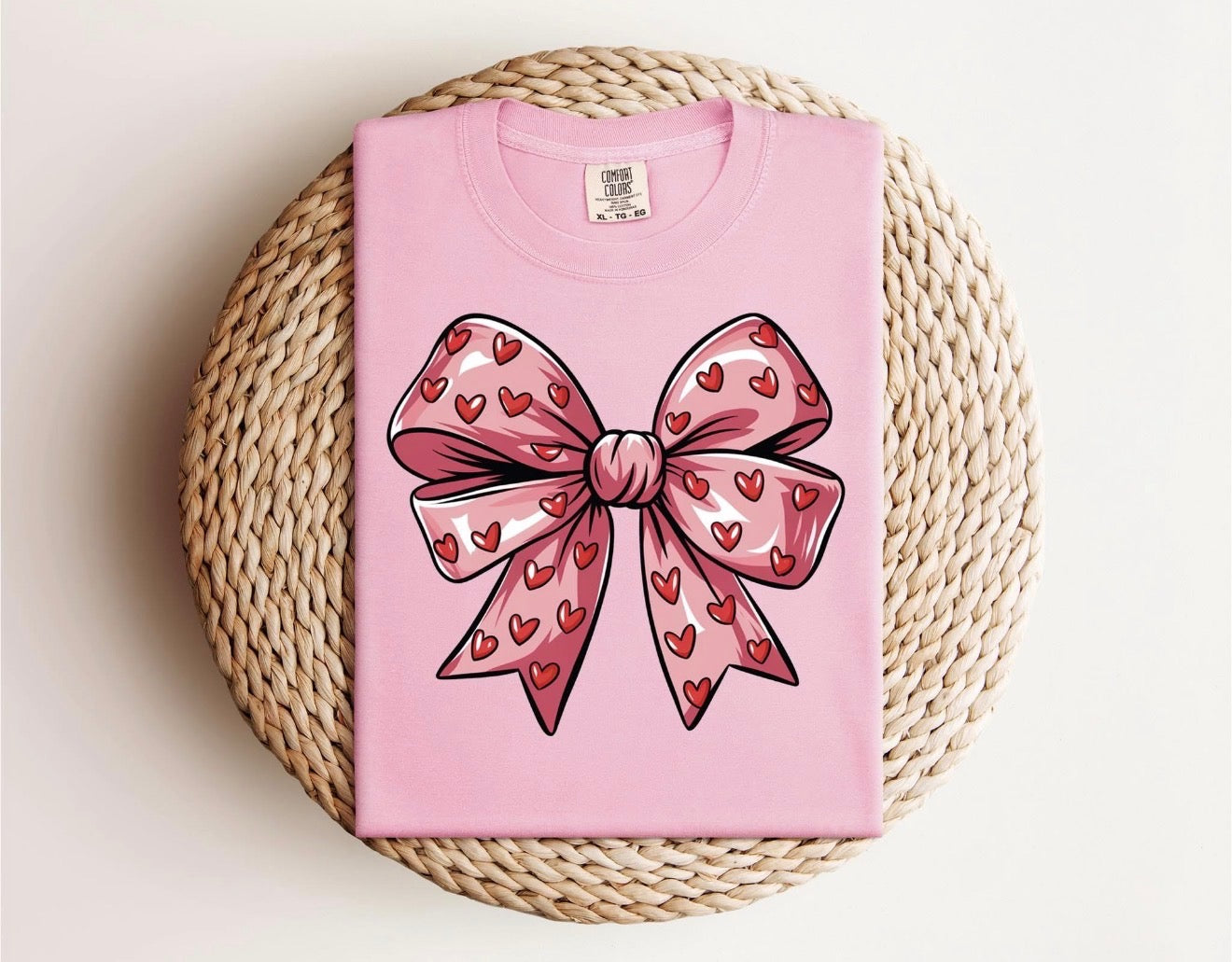 Valentines Bow Tee