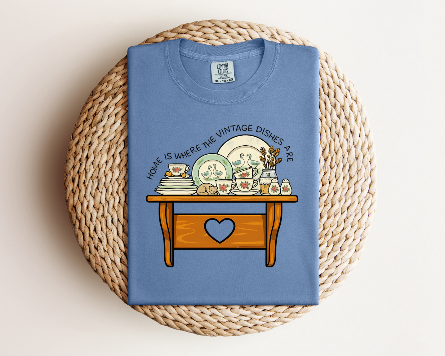 Vintage Dishes Tee