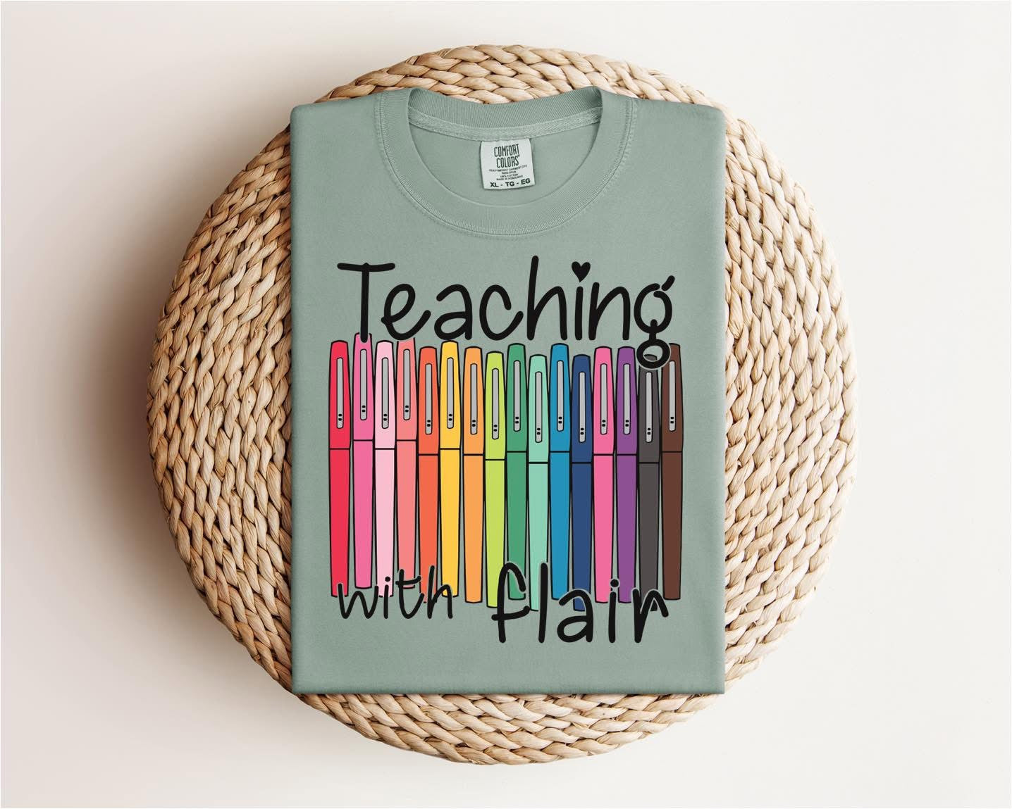 “Teaching With Flair” Tee