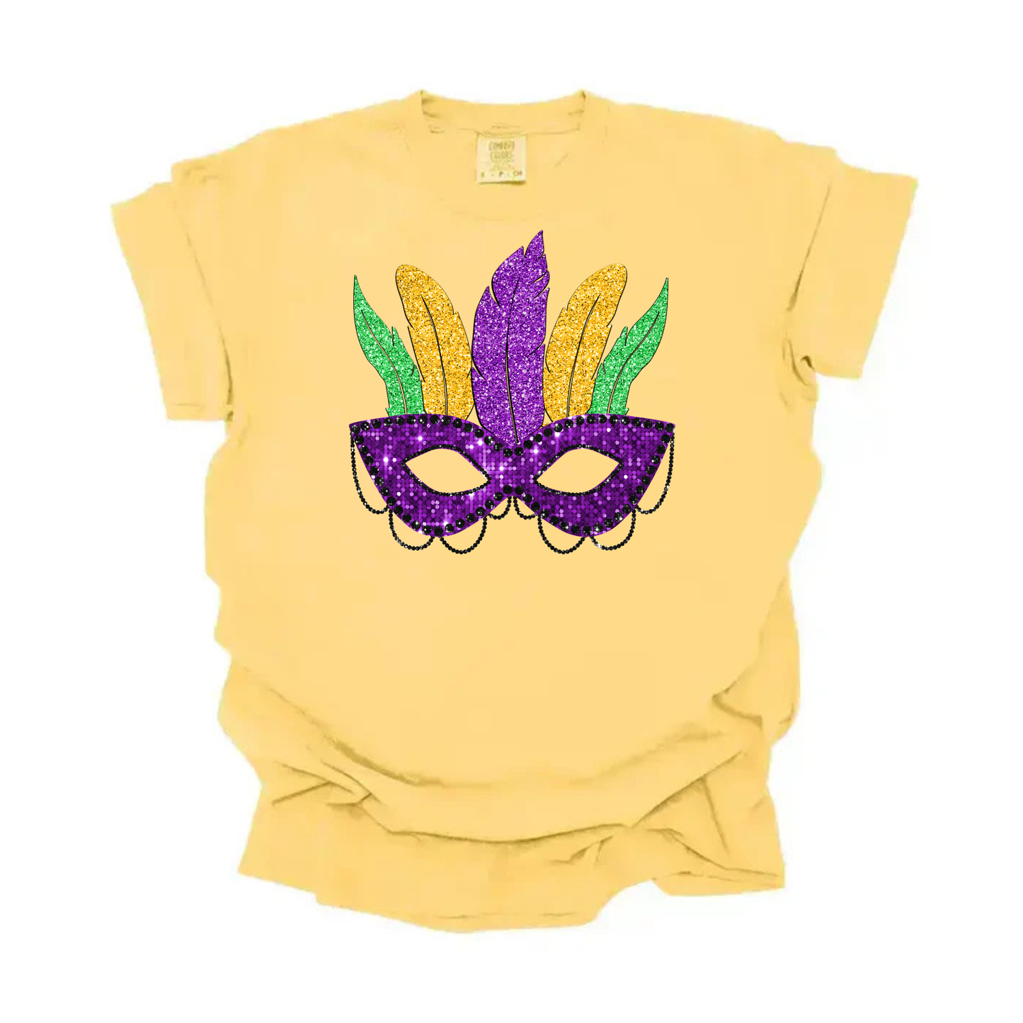 Mardi Gras Mask Tee