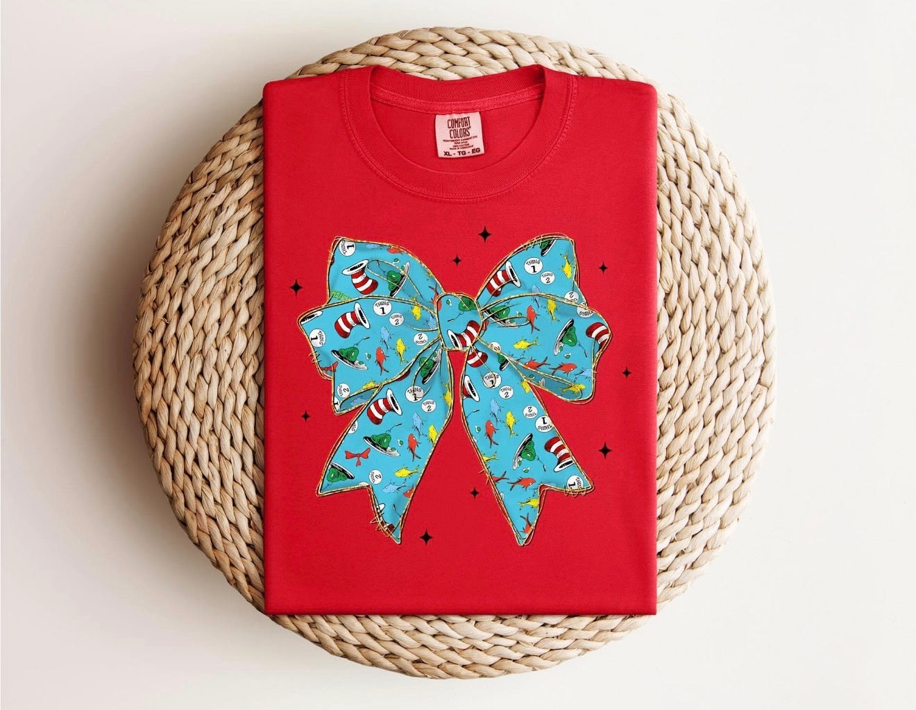 Dr. Suess Bow Tee