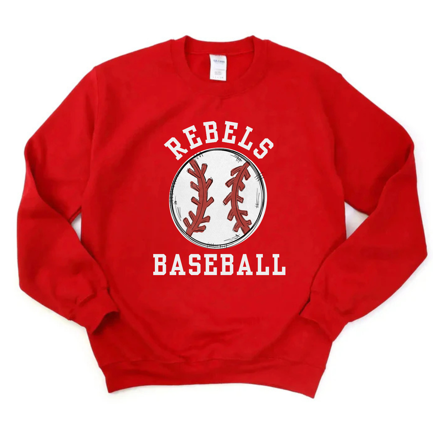 Rebels Baseball Doodle Sweatshirt