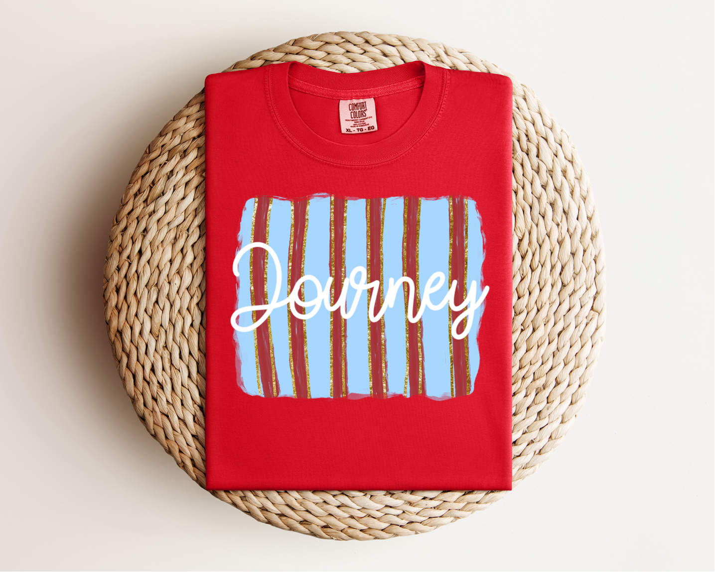“Mascot” Striped Tee