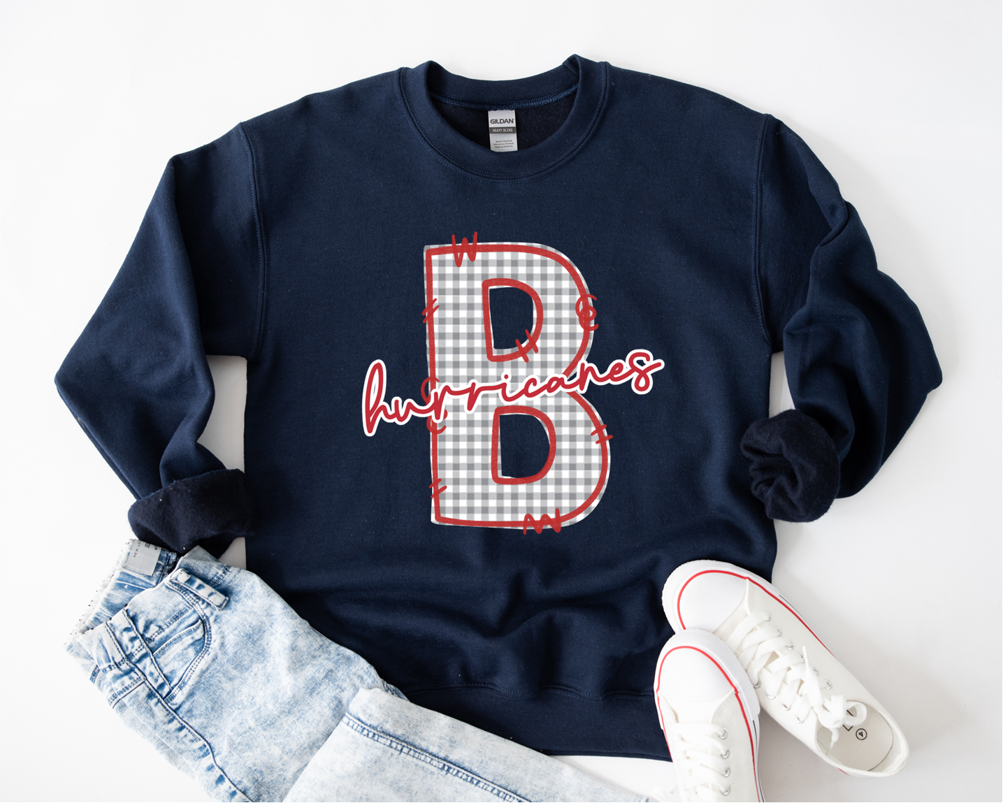 Gingham Bryant “Hurricanes” Sweatshirt