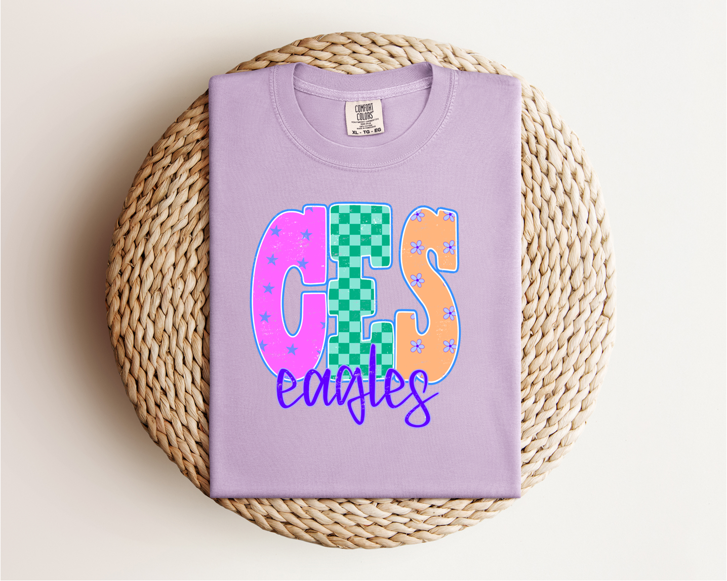 “CES groovy” Tee