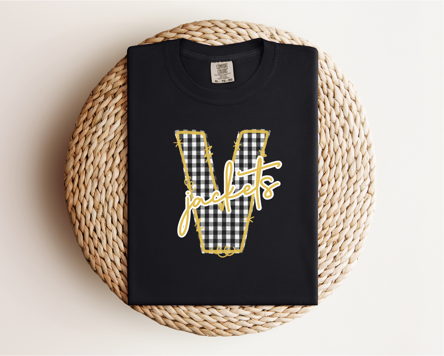 Vincent Jackets Gingham Tee