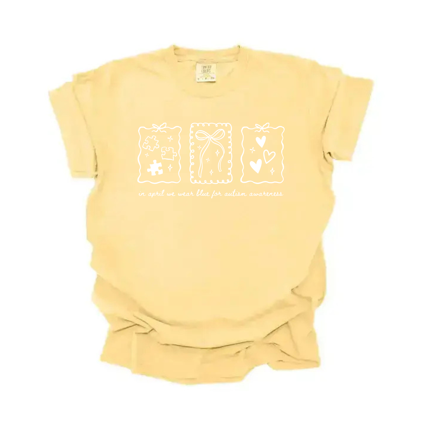 Autism Awareness Coquette Tee