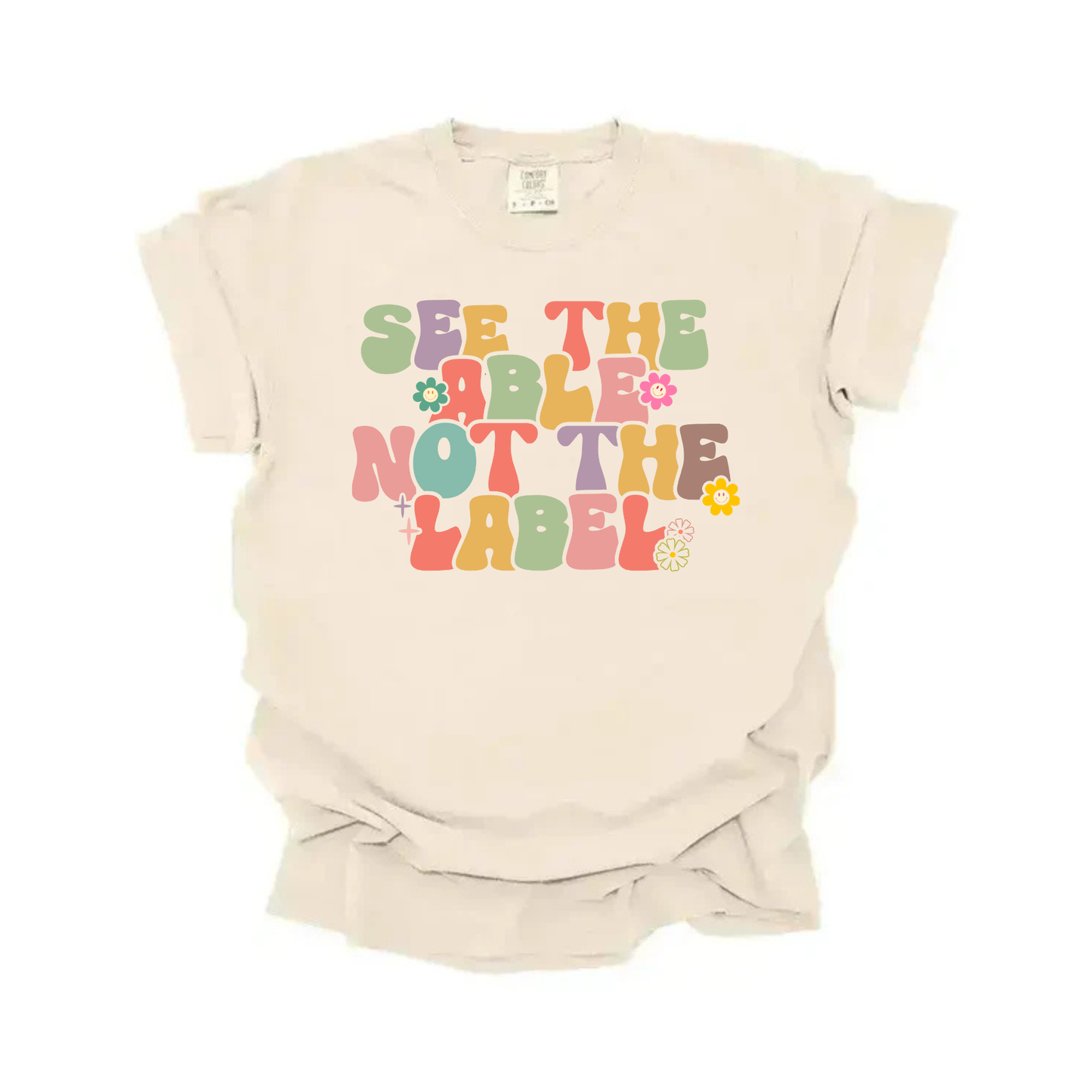 “See the Able, Not the Label” Tee