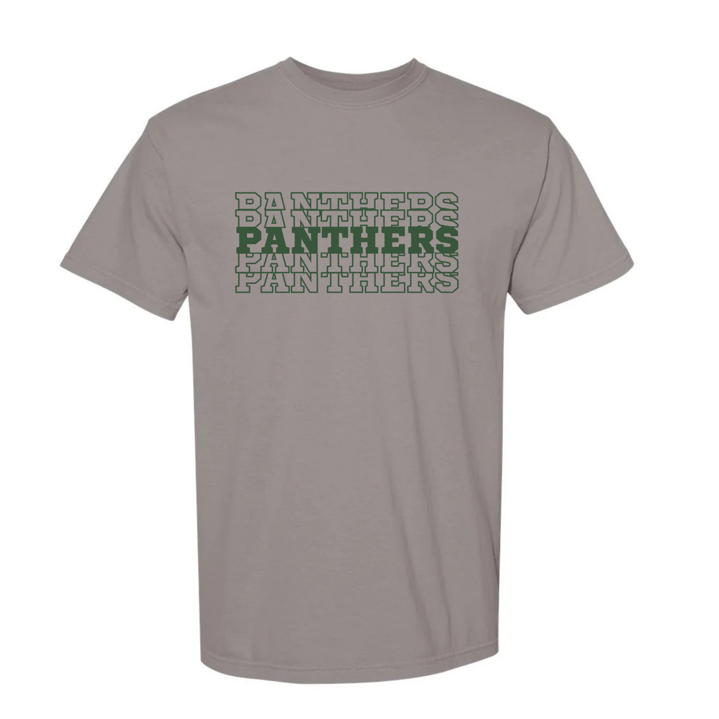 Panthers Stacked Tee