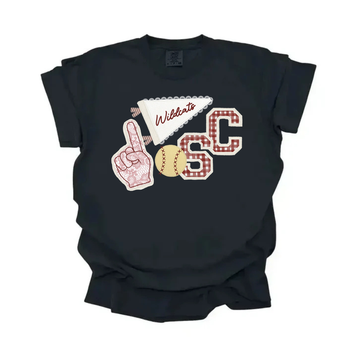 SC Softball Applique Tee