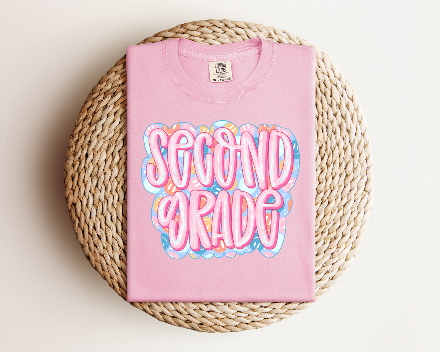 “Second grade smiley” Tee