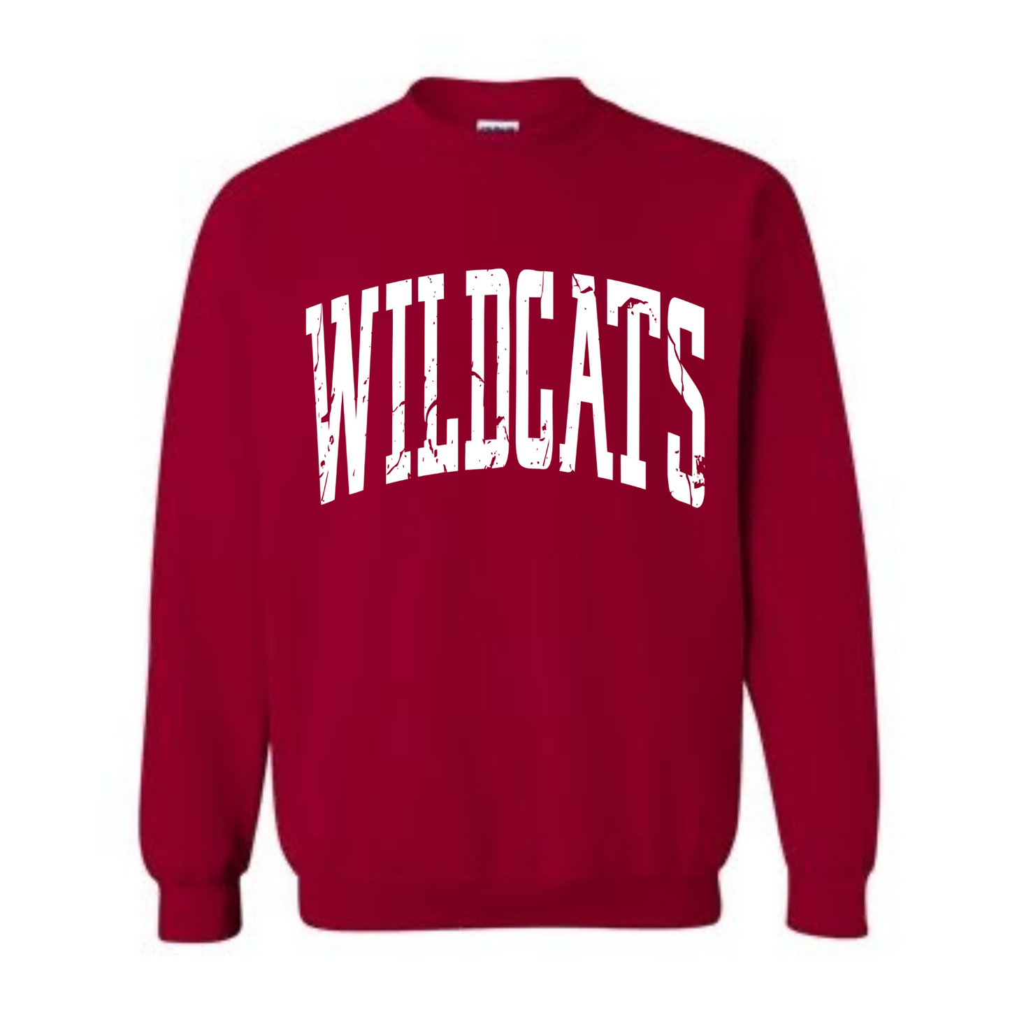 Wildcats Grunge Sweatshirt