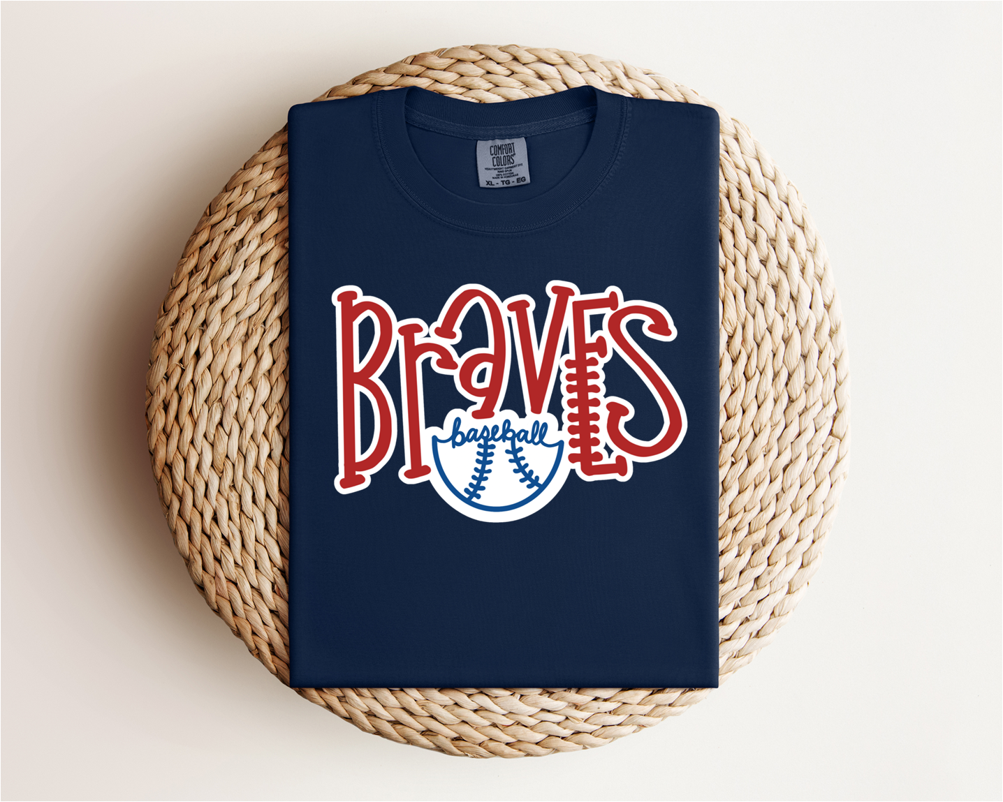 Braves Tee - True Navy