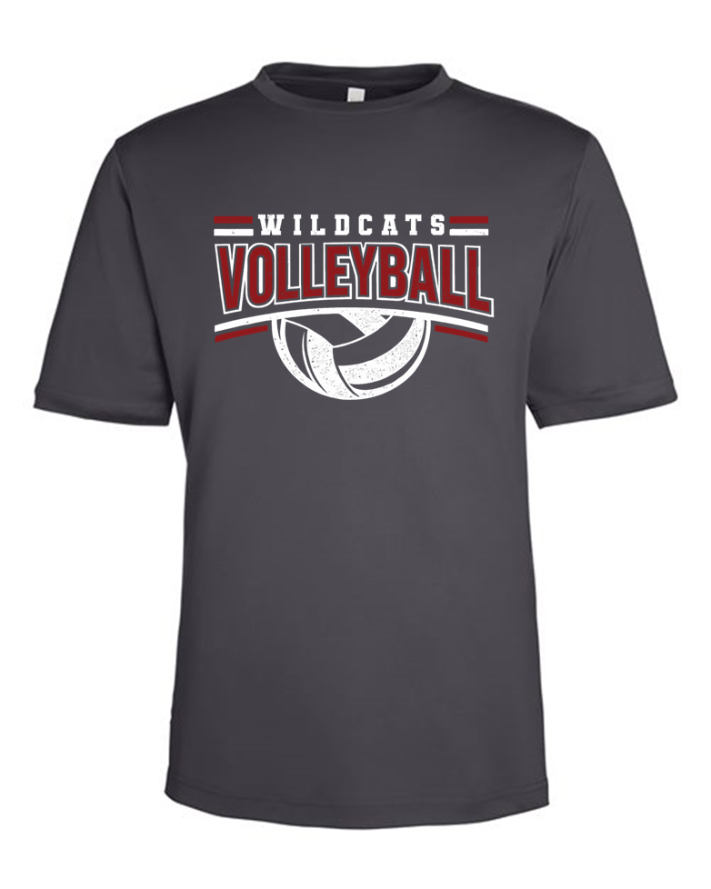 Varsity Wildcats Volleyball Performance Tee