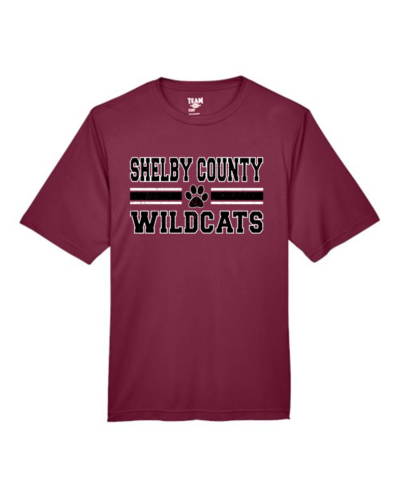 Shelby County Wildcats Performance Tee