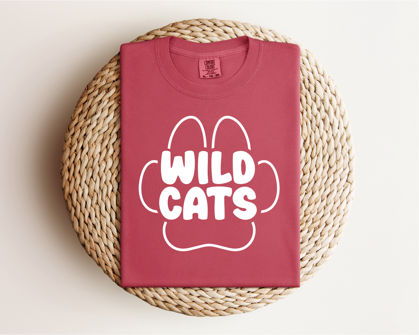 “Paw Print Wildcats” Tee