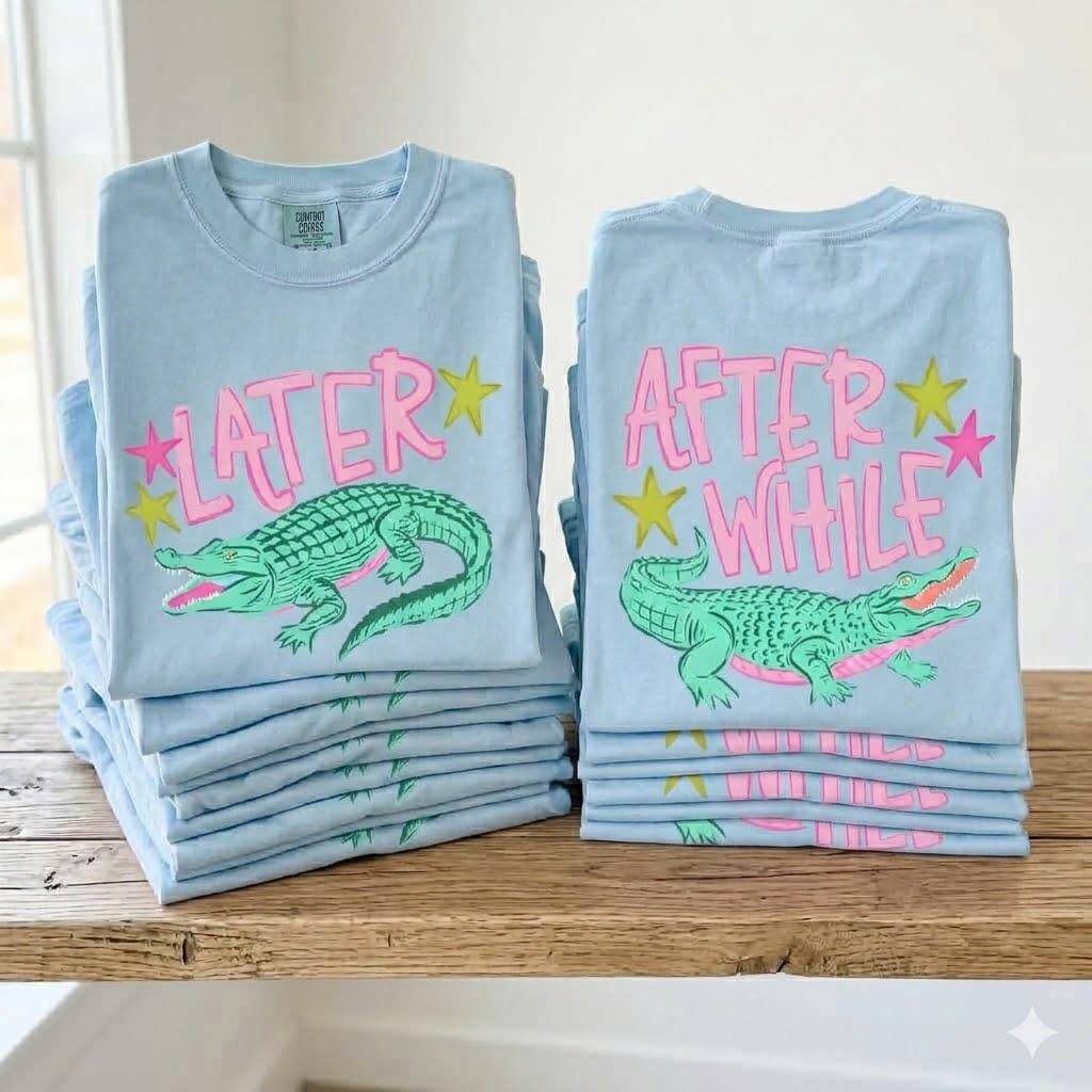“See ya later Alligator, After While Crocodile!” Tee