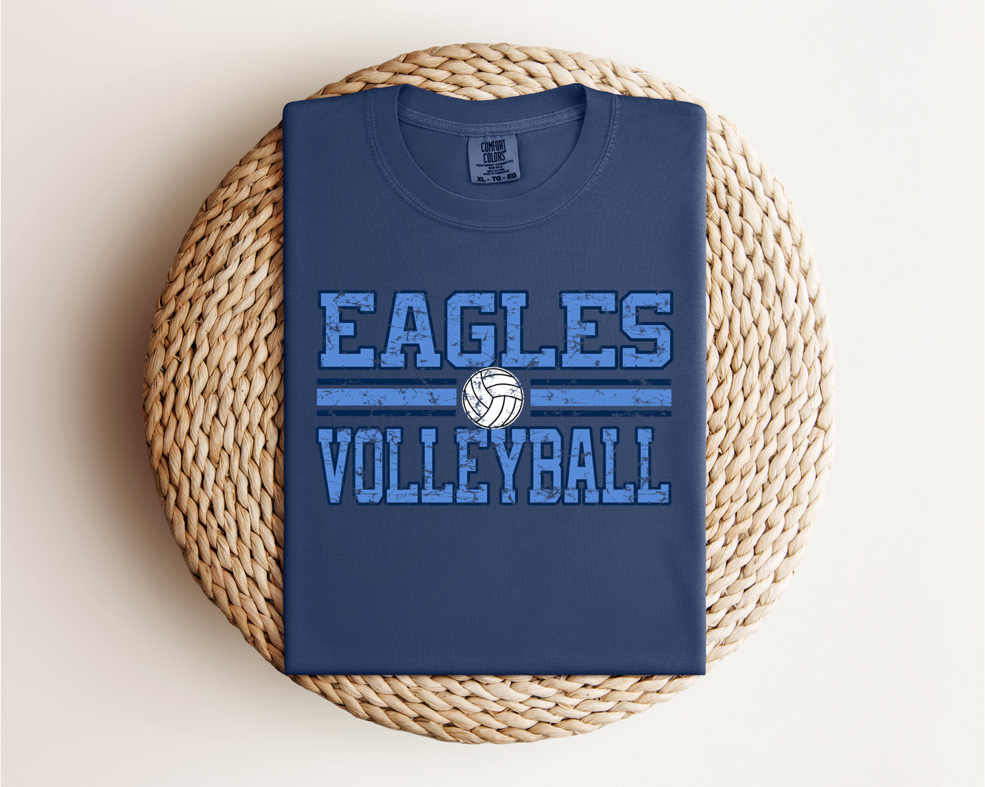Eagles Volleyball Grunge Tee