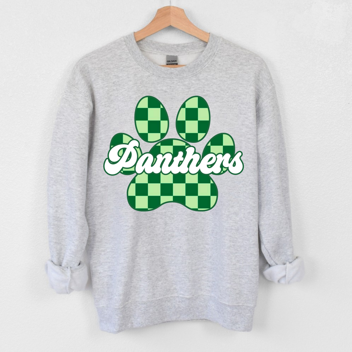 Panthers Checked Sweatshirt