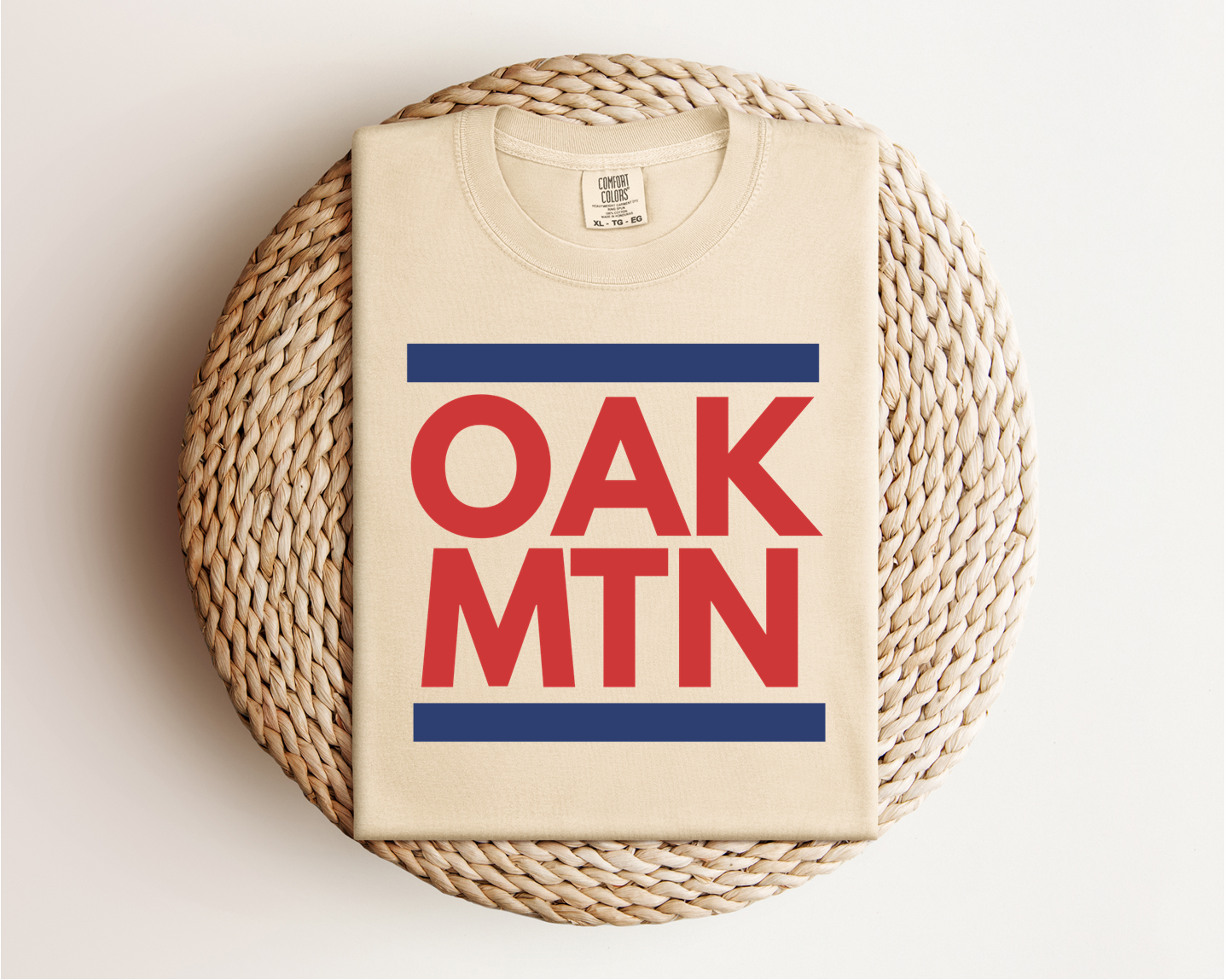 “Oak Mtn” Block Tee