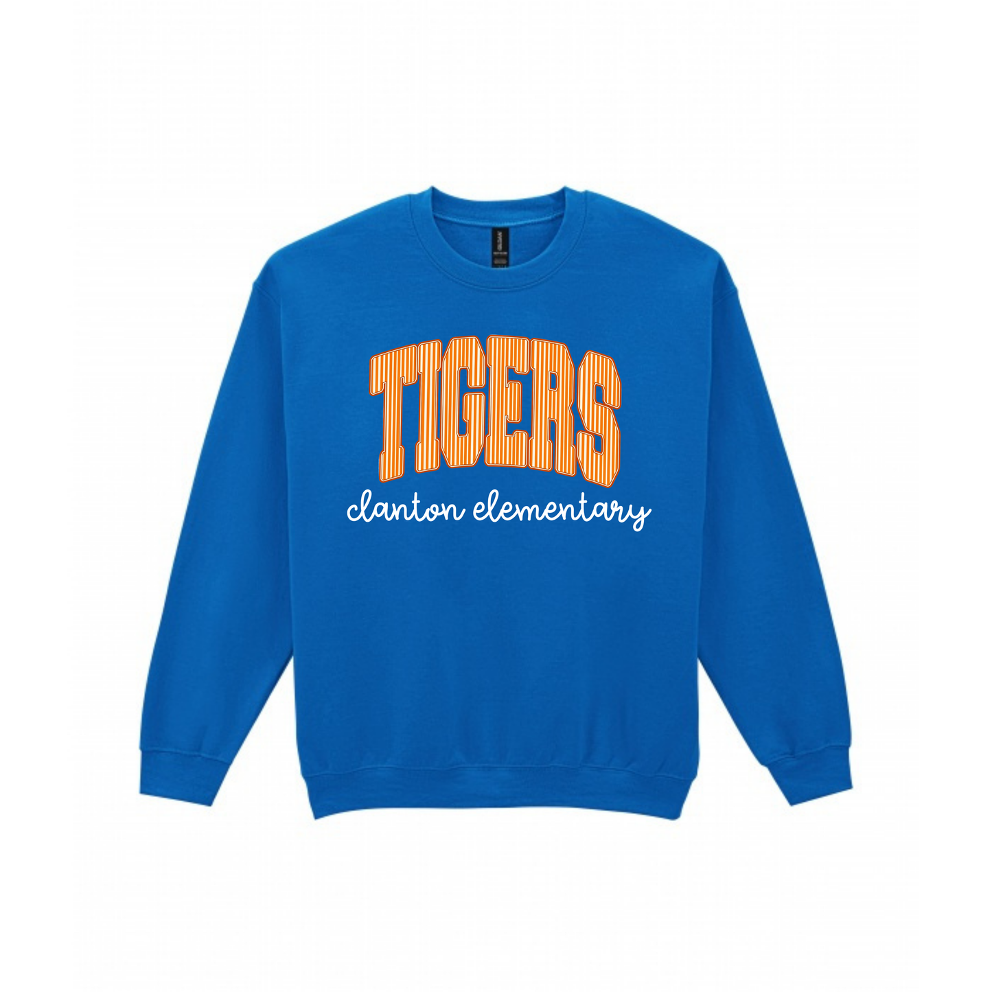 Striped Mascot/School Sweatshirt