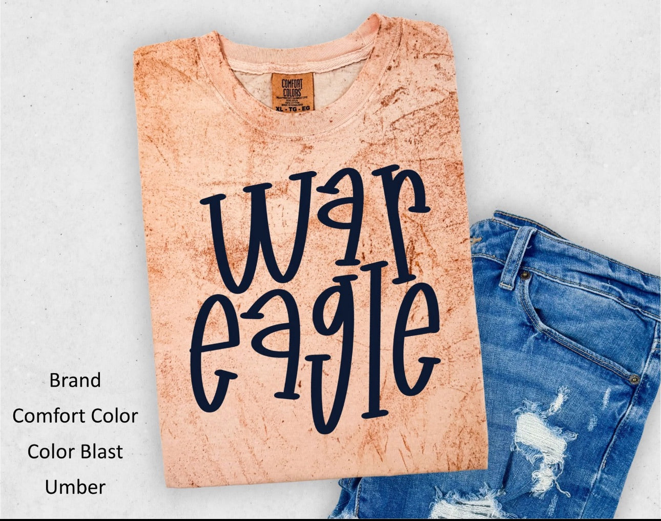 War Eagle Color Blast Tee