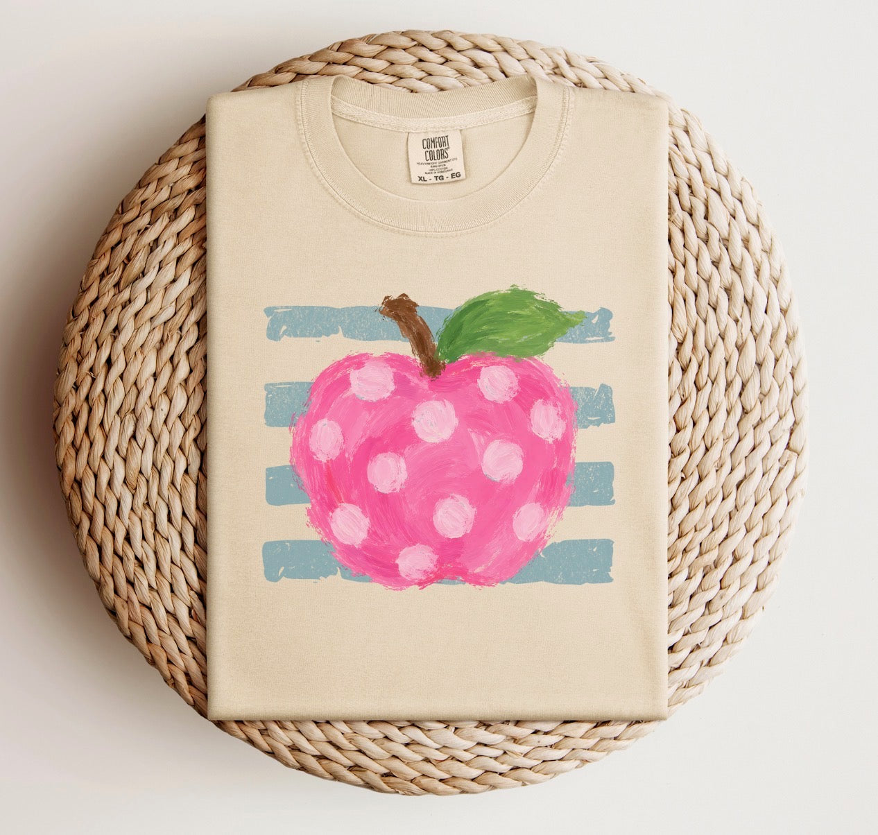 Polka Dot Apple Tee